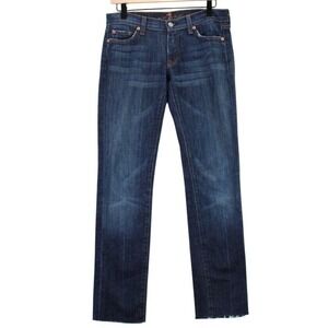 7 For All Mankind Roxanne Bootcut Jeans Dark Wash Women‎ Size 27